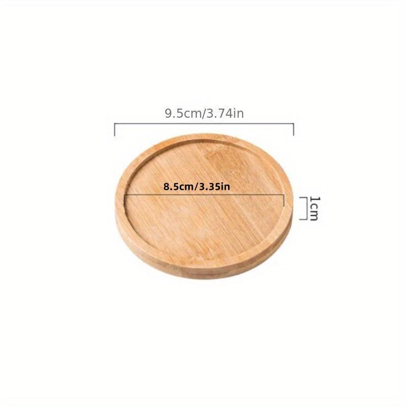 Bamboo & Wood Pallets for Shampoo Bottles - Oval, Rectangular, Circular