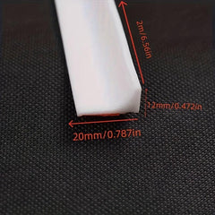 1pc Bathroom Water Stop Strip - Dry/Wet Separation Blocker - 2.01cm Width