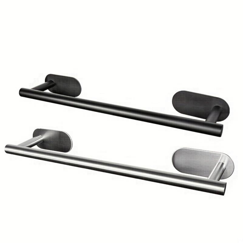 Stainless Steel Bathroom Towel Rack Wall Mounted Towel Holder
