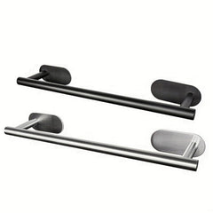 Stainless Steel Bathroom Towel Rack Wall Mounted Towel Holder