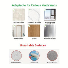 Round Towel Holder Wall Mounted Rag Plug Hook Bathroom Accessories