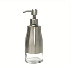 300ml Soap Dispenser Stainless Steel Glass Shampoo Pump Bottle
