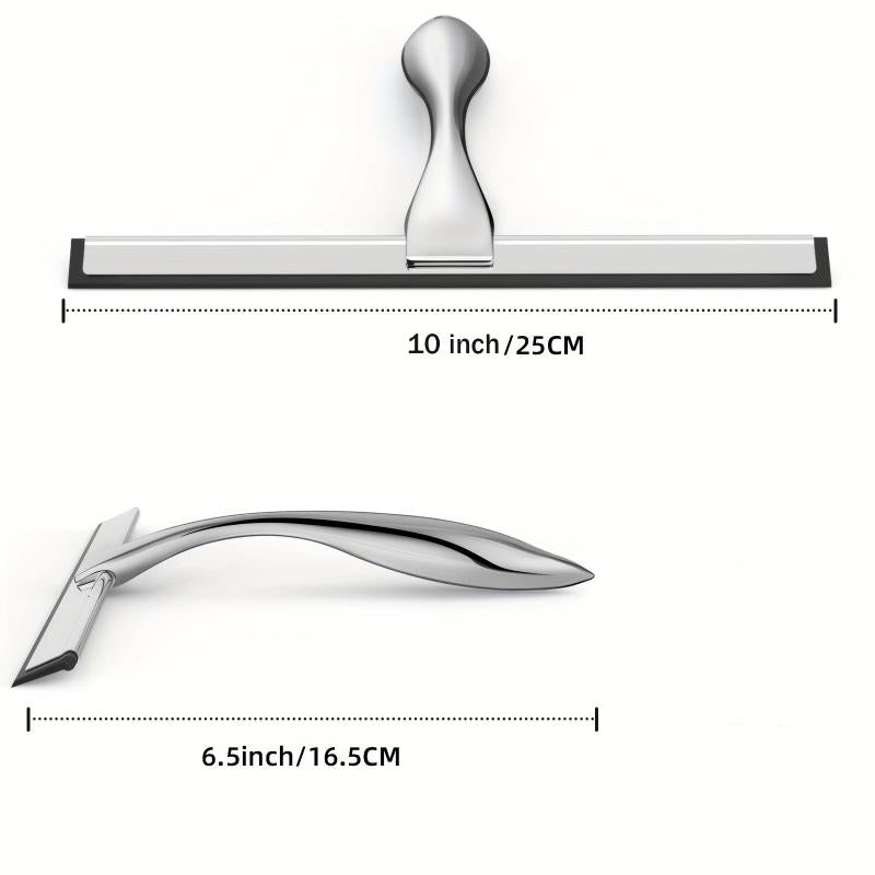 Stainless Steel Shower Scraper for Bathroom Cleaning Tool
