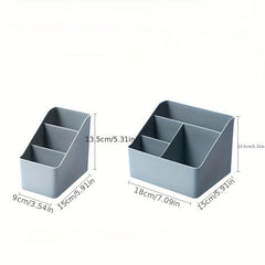 Desktop Plastic Storage Box grid Cosmetics Finishing Box
