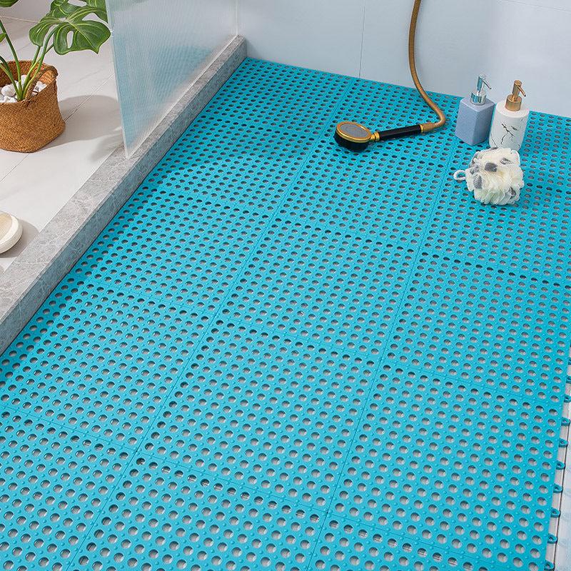 10pcs Waterproof Bath Rug - Hollow Out Shower Stall Mat