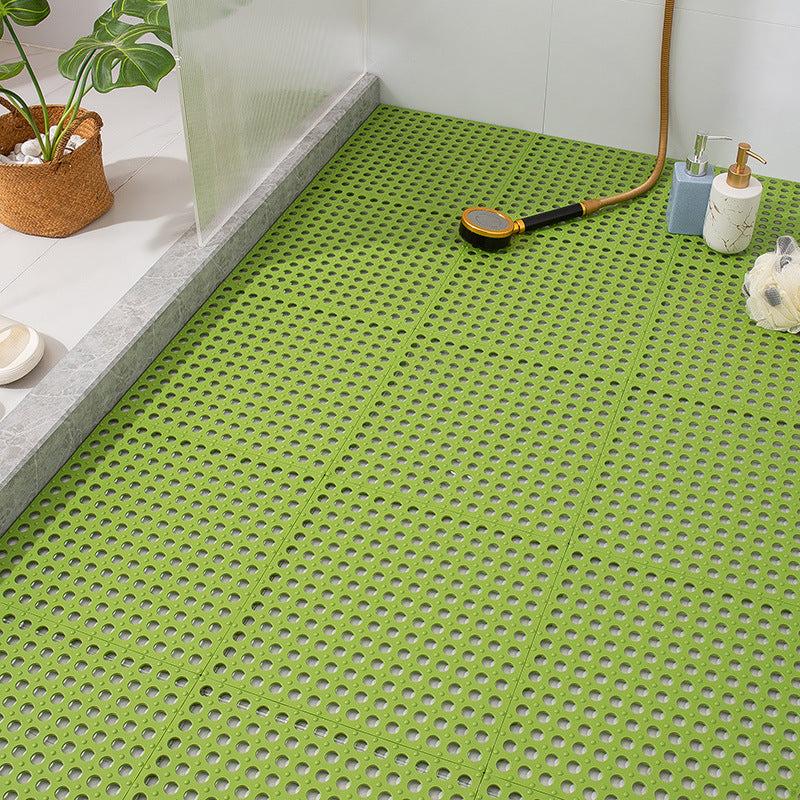 10pcs Waterproof Bath Rug - Hollow Out Shower Stall Mat