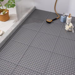 10pcs Waterproof Bath Rug - Hollow Out Shower Stall Mat