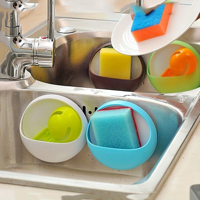 Strong Suction Cup Soap Holder Wall Hanging Rack Bathroom Toilet Storage