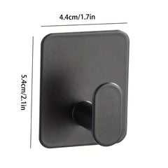4pcs Stainless Steel Towel Hooks Adhesive Heavy Duty Bathroom Home