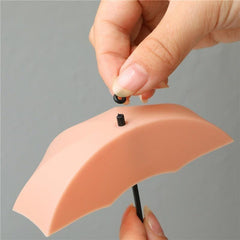 Umbrella Shaped Wall Hook Punch Door Hook Sundries Hanger Bathroom Decor