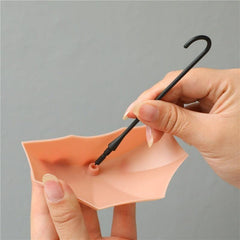 Umbrella Shaped Wall Hook Punch Door Hook Sundries Hanger Bathroom Decor