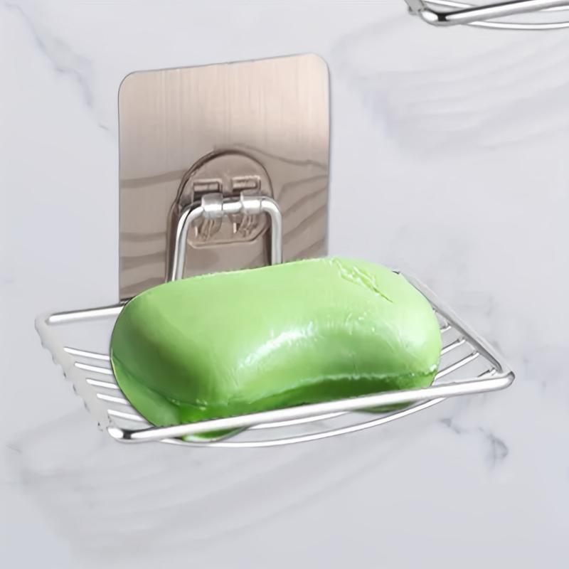 Stainless Steel Wall Mounted Soap Holder for Bathroom