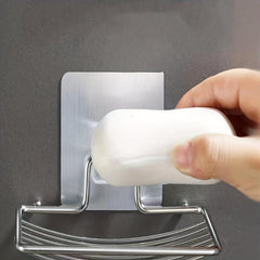 Stainless Steel Wall Mounted Soap Holder for Bathroom