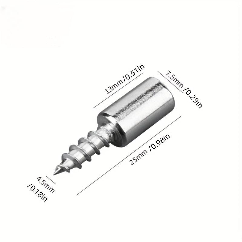 10pcs Self-tapping Screws for Shelf Support Bathroom Cabinet Fixed