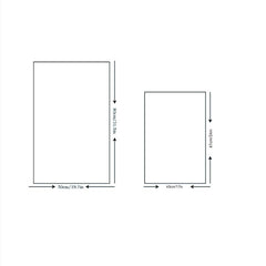 2pcs Thick Bathroom Rugs Anti Slip Absorbent Doormat Quick Dry Soft Floor Pad