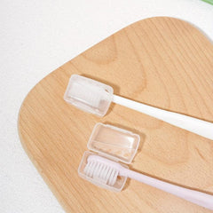 15pcs Clear Toothbrush Dust Cover Travel Friendly Protects Head