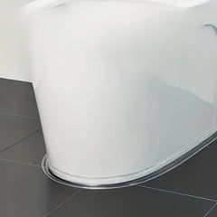 Toilet Water Blocking Gap Stickers Transparent Thickened Back Adhesive