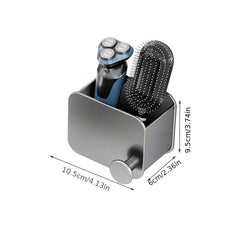 Toothbrush Holder Wall Mounted Toothbrush Storage Box Bathroom Organizer