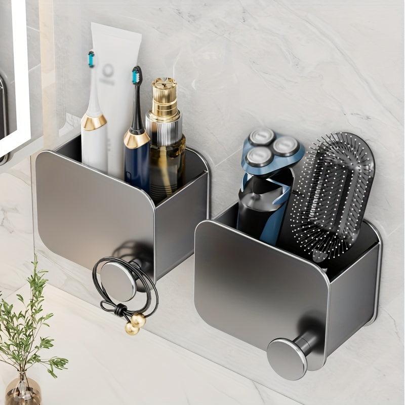 Toothbrush Holder Wall Mounted Toothbrush Storage Box Bathroom Organizer