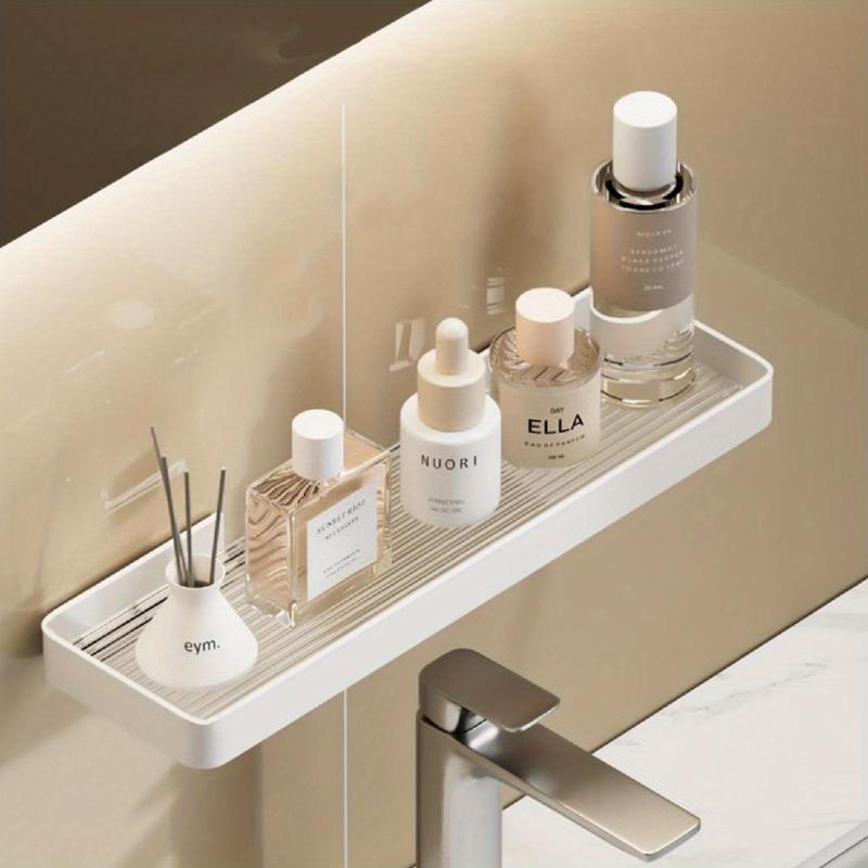 Wall Mounted Bathroom Storage Rack Organizer