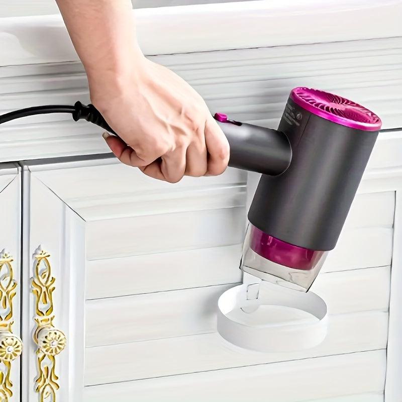 Stainless Steel Hair Dryer Holder Bathroom Organizer