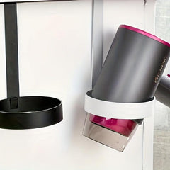 Stainless Steel Hair Dryer Holder Bathroom Organizer