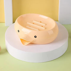 Duck Soap Dish Drain Soap Tray Self Draining Soap Holder Bathroom Accessories