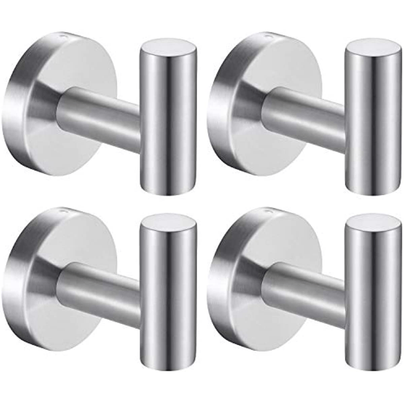 Wall Hook Towel Robe Holder Heavy Duty Wall Mount Closet Door Ba