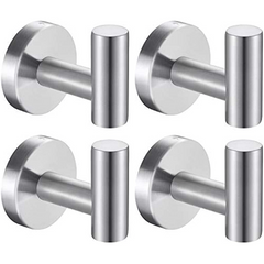 Wall Hook Towel Robe Holder Heavy Duty Wall Mount Closet Door Ba