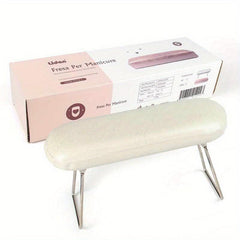 Striped Leather Manicure Hand Pillow