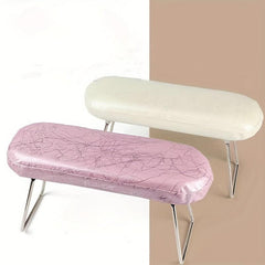 Striped Leather Manicure Hand Pillow