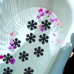 10pcs Flower Non slip Bathtub Stickers for Bathroom