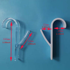 4PCS Radiator Hooks for Bathroom Storage