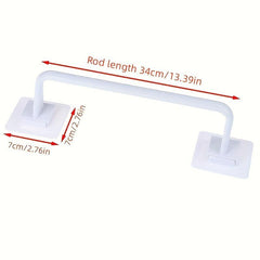 Self Adhesive Towel Bar for Bathroom Wall Mounted Shower Towel Rack