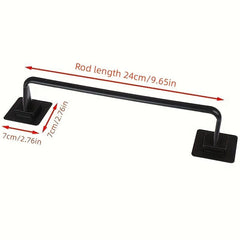 Self Adhesive Towel Bar for Bathroom Wall Mounted Shower Towel Rack
