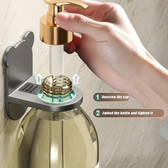 Adjustable Cartoon Bottle Holder Wall Mounted Bathroom Shelf