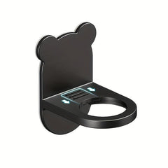 Adjustable Cartoon Bottle Holder Wall Mounted Bathroom Shelf