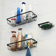 Stainless Steel Bathroom Shower Caddy Wall Mounted Organizer