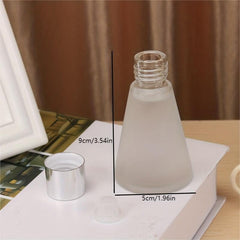 Empty Glass Diffuser Bottle Aromatherapy Perfume Essential Fragrance Decorative