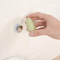 Stainless Steel Magnetic Soap Dish Bathroom Soap Drain Rack