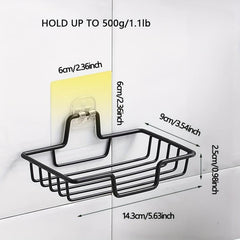 Stainless Steel Wall Mounted Soap Holder Bathroom Accessory