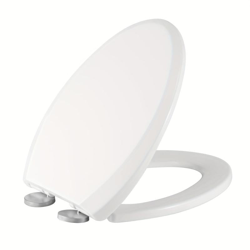 Soft Close Elongated Toilet Seat Cover Quick Release