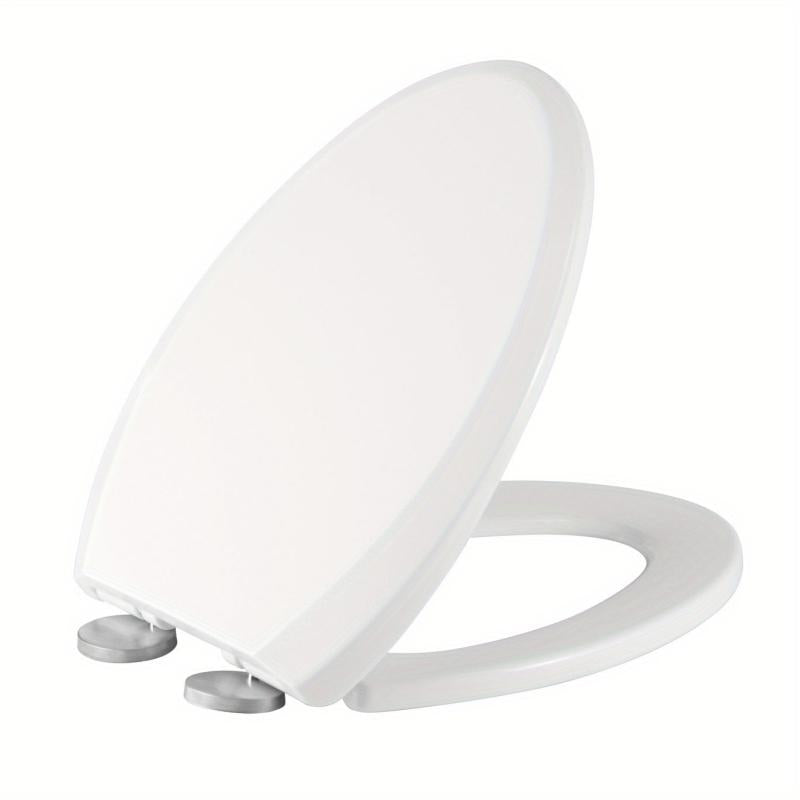 Soft Close Elongated Toilet Seat Cover Quick Release
