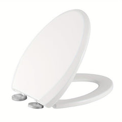 Soft Close Elongated Toilet Seat Cover Quick Release