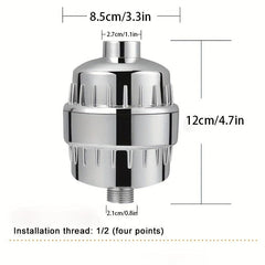Shower Head Water Filter Replacement Universal Water Purifier Shower Filter