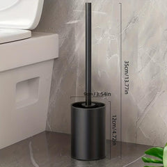 Space Aluminum Toilet Brush Set with Holder