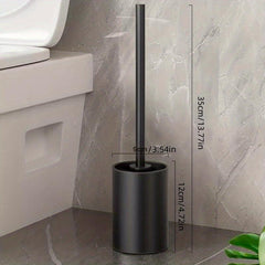 Space Aluminum Toilet Brush Set with Holder