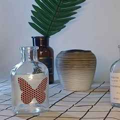 Aromatherapy Candle Matches Jar Glass Bottles with Cork Stoppers