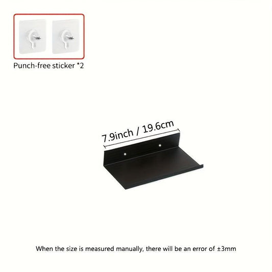 Stylish Floating Shelves for Plants & Artwork - Metal Storage Racks