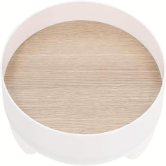 Round Storage Tray Bathroom Vanity Decorative Storage Rack